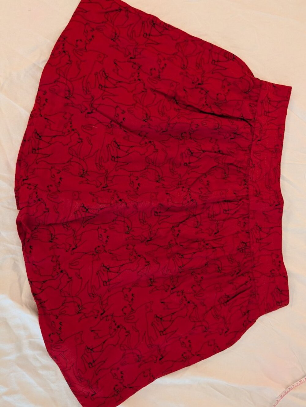 Kimchi Blue - Urban Outfitters - cat print skirt